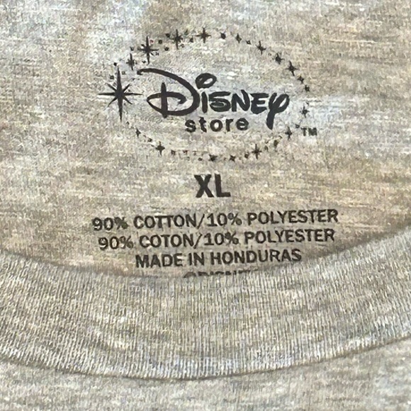 Men’s gray simple classic Mickey Mouse graphic VTG look distressed resort NWT XL - Picture 4 of 6